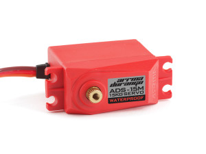 Arrma 390139 ADS-15M V2 15kg WATERPROOF SERVO (Red) 25T Arrma 390139 ADS-15M V2 15kg WATERPROOF SERVO (Red) 25T