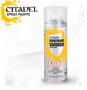 Citadel 62-03 Spray Paints Munitorum Varnish 400ml (99209999058)