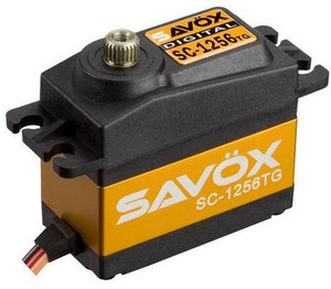 Savox SC-1256TG High Torque Titanium Gear Digital Servo Savox SC-1256TG High Torque Titanium Gear Digital Servo