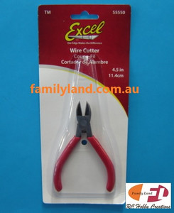 EXCEL 55550 4.5" (114mm)  SPRING LOADED WIRE SIDE CUTTER EXCEL 55550 4.5" (114mm)  SPRING LOADED WIRE SIDE CUTTER
