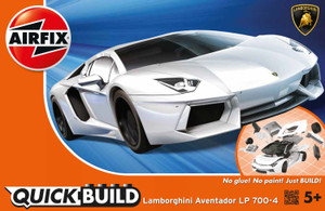 Airfix J6019 QUICK BUILD Lamborghini Aventador LP 700-4 White
