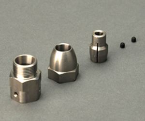 Thunder Tiger PN0309 Coupling Set 46mm Desperado 7.5 (9mm Engine Bell (Shaft)- 3/16 Prop Shaft)