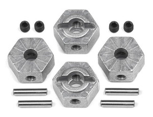 HPI 116875 LOCKING HEX WHEEL HUB 12mm (4pcs)