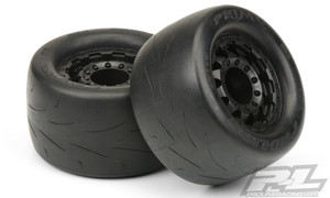 PROLINE 10116-18 PRIME 2.8" TRAXXAS STYLE STREET TIRES MOUNTED WITH F-11 WHEEL 17mm 2pcs 1/10 PROLINE 10116-18 PRIME 2.8" TRAXXAS STYLE STREET TIRES MOUNTED WITH F-11 WHEEL 17mm 2pcs 1/10