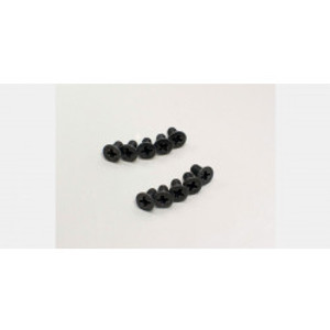 Kyosho S33006  Flat Head Screw (M3x6/ 10pcs)