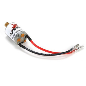 Dynamite DYNS1204 1/18 Mini-Rock Crawler Brushed Motor, 2mm Shaft, 380 With 14T Pinion - Temper