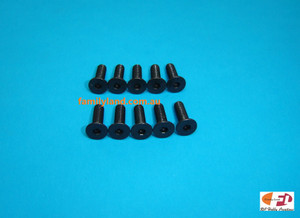 Family Land M4x8mm FLAT HEAD SOCKET SCREWS (10pcs)