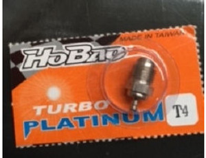 Hobao  P4 GLOW PLUG NO.4 (TURBO) (Medium Hot), 1PC