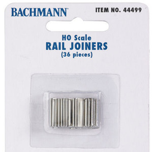 Bachmann 44499 RAIL JOINERS (HO SCALE) 36pcs Bachmann 44499 RAIL JOINERS (HO SCALE) 36pcs