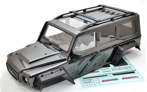 Hobao 230104 DC1 Painted Body Grey w/accessory set 1/10 Hobao 230104 DC1 Painted Body Grey w/accessory set 1/10