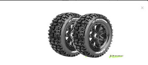 Louise 3292B Short Course  Pioneer 1/5 Front/ Rear Tyre & Rim 24mm Hex (DBXL) 2pcs