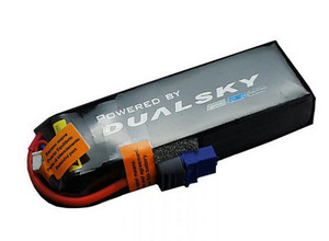Dualsky 31816 Lipo Battery 11.1V 2700mAh 3S HED, 50C