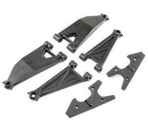 Losi LOS254037 Front Suspension Arm, Upper and Lower (L & R), Super Baja Rey
