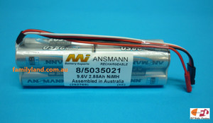 Family Land 5035021/8S NiMh Battery 9.6v/ 2850mah, Futaba and JST Connector (Tx) Family Land 5035021/8S NiMh Battery 9.6v/ 2850mah, Futaba and JST Connector (Tx)