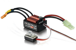 Hobbywing 30110000 QUICRUN-WP-16BL30 Brushless ESC 30A/ 11.1V for 1/16