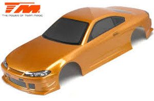 Team Magic 503319GDA 1/10 Touring / Drift Silvia S15 - 190mm - Painted Body - no holes - Gold