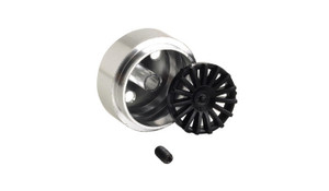 SCX 50460 Rim 17mm Alu chrome pro (2) with 2 speed insert