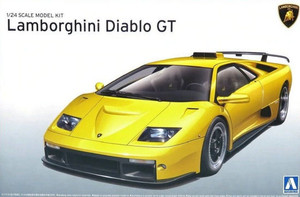 Aoshima 010501 Lamborghini Diablo GT 1/24 Aoshima 010501 Lamborghini Diablo GT 1/24