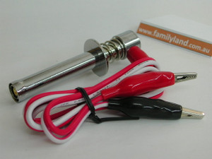 Ming Yang Model 180 C.Y Long Shaft Lock on Glow Leads (Heater used 1.5v battery only)
