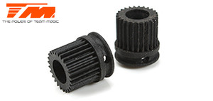 Team Magic 503354 E4D MF GEAR - 25T (2pcs) 