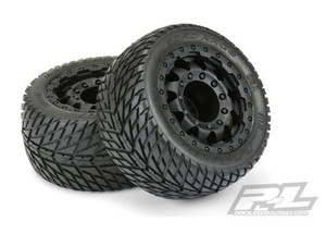 Proline 1172-18 Road Rage 2.8" Street Tires Mounted on F-11 Black 17mm Wheels (2pcs) 1/10 Proline 1172-18 Road Rage 2.8" Street Tires Mounted on F-11 Black 17mm Wheels (2pcs) 1/10