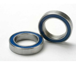 Traxxas 5120 Ball bearings, blue rubber sealed 12x18x4mm (2)
