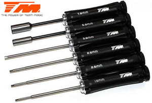 Team Magic 117059 Tool Set - Metric Hex & Nut (6pcs) Team Magic 117059 Tool Set - Metric Hex & Nut (6pcs)