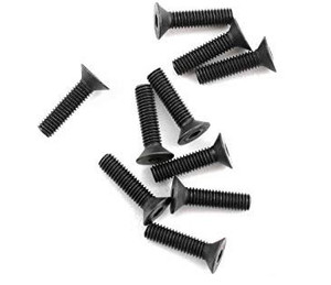 Family Land M3x12mm FLAT HEAD SOCKET SCREWS (10pcs) (Compatible HPI Z084)