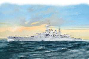 Trumpeter 05778 Italian Navy Battleship RN Littorio 1941 1/700 Trumpeter 05778 Italian Navy Battleship RN Littorio 1941 1/700