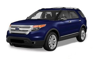 Motor Max 73186 2015 Ford Explorer XLT (Blue) 1/18