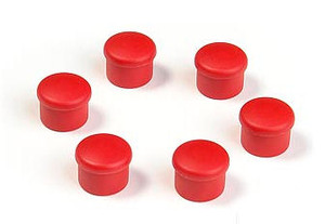 Hudy 195058-R Cap for 18mm Handle - Red (6)