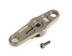 Losi TLR341016 Aluminum Servo Horn, Throttle, 25T, 8X