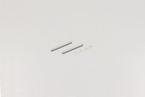 Kyosho IF111-38 Suspension Shaft with Clips (3x38mm/ 2pcs)