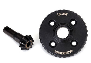 Traxxas 8288 Ring gear, diff/ pinion gear, diff (underdrive, machined)