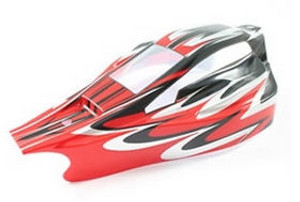 FTX 6664R Edge body red 1/10