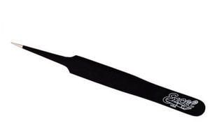 Excel 30421 4.5inch STRAIGHT ULTRA FINE POINT TWEEZERS (Black) Excel 30421 4.5inch STRAIGHT ULTRA FINE POINT TWEEZERS (Black)
