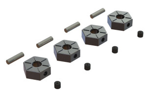 Arrma 310816 12mm METAL WHEEL HEX SET
