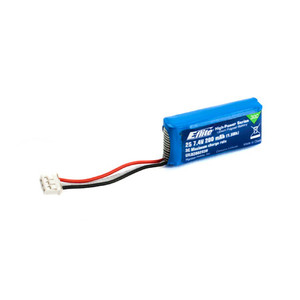 E-Flite EFLB2002S30 200mAh 2S 7.4V 30C LiPo Battery with 2S UMX Connector E-Flite EFLB2002S30 200mAh 2S 7.4V 30C LiPo Battery with 2S UMX Connector