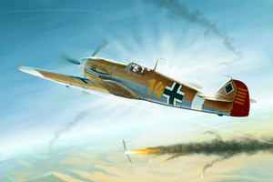 Trumpeter 02293 Messerschmitt Bf 109F-4/Trop 1/32 Trumpeter 02293 Messerschmitt Bf 109F-4/Trop 1/32