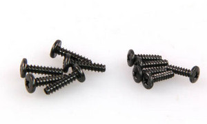 Hitec 56413 Regular Geared Servo Horn Screw Set for Tamiya Servo Saver (Resin, Karbonite Gear)
