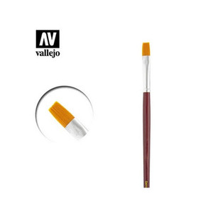 Vallejo PM05012 Flat Rectangular Brush No. 12 Toray Paint Brush