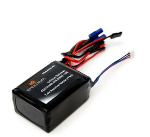Spektrum SPMB4000LPRX 4000mAh 2S 7.4V LiPo Receiver Battery Spektrum SPMB4000LPRX 4000mAh 2S 7.4V LiPo Receiver Battery