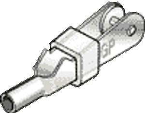 Great Planes Q3801 Nylon Clevis 2-56 Threaded Rod 12pcs Great Planes Q3801 Nylon Clevis 2-56 Threaded Rod 12pcs