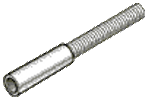Great Planes Q3831 Threaded Coupler 2-56(.074")2pcs solder on Great Planes Q3831 Threaded Coupler 2-56(.074")2pcs solder on