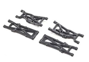 Losi LOS214003 Front and Rear Suspension Arm Set, Mini T 2.0