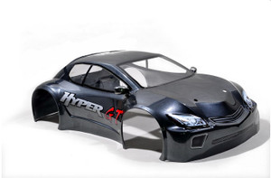 Hobao 90075DG HYPER GT NEW PAINTED BODY SHORT CHASSIS (GRAY) RALLY 1/8