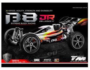 Team Magic 560014 1/8 Nitro - 4WD Buggy - RTR - Pull Start - B8JR Team Magic 560014 1/8 Nitro - 4WD Buggy - RTR - Pull Start - B8JR