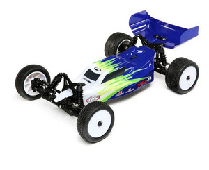Losi LOS01016T2 Mini-B 1/16 2WD Buggy RTR, Black Losi LOS01016T2 Mini-B 1/16 2WD Buggy RTR, Black