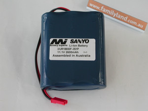 Sanyo 2600-3B Li-Ion Battery 11.1V 2600mAh/Transmitter