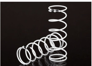 Traxxas 7446 Spring, shock, white (GTR XX-long) (0.874 rate black) (1 pair)
